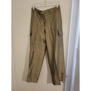 Italian‎ Made Cargo Pants with Zipper Detail